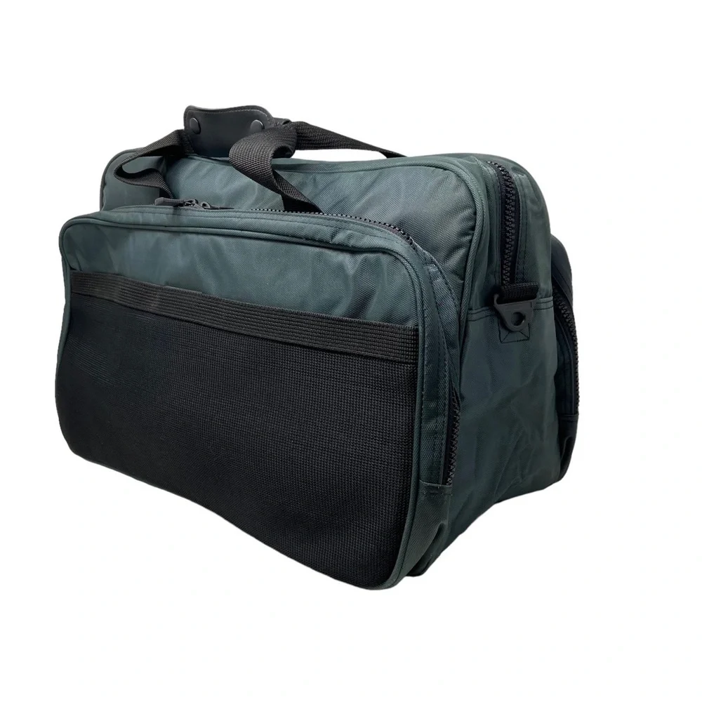 Green Medium Two Handle Duffle Bag. 20”